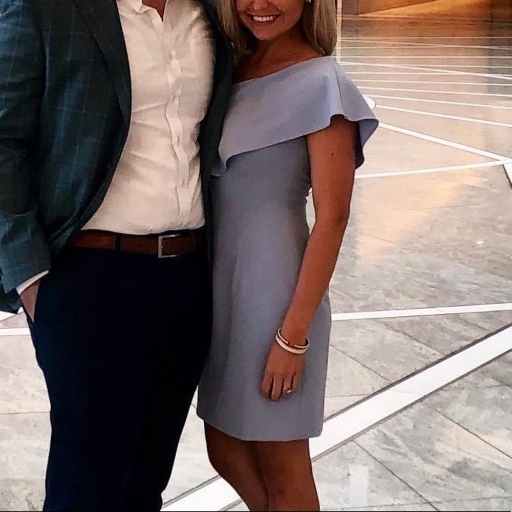 Light blue Antonio melani cocktail dress